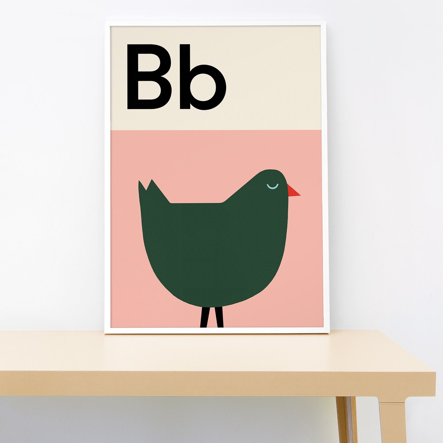 A-Z Wall Print - Small 21x30 cm