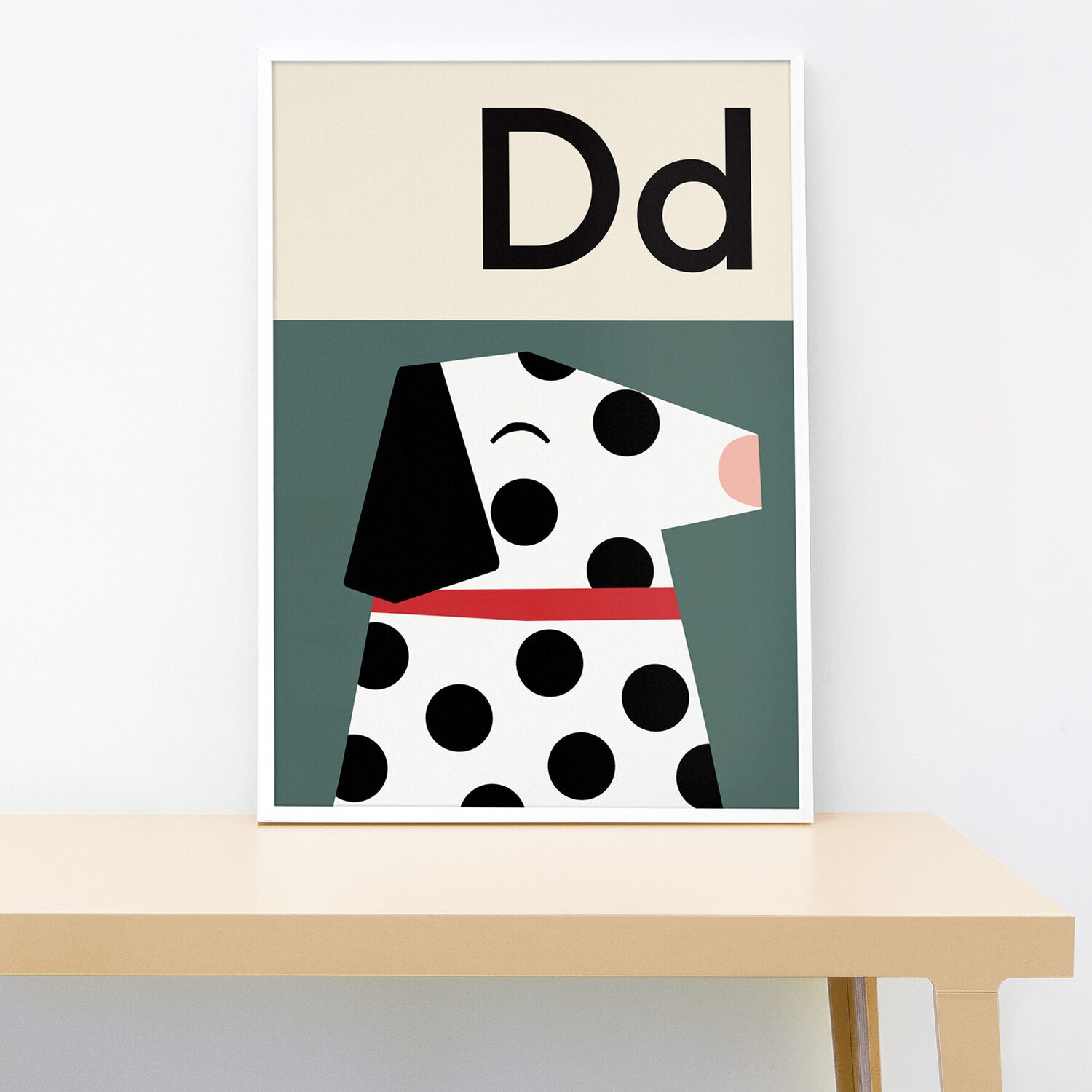 A-Z Wall Print - Small 21x30 cm