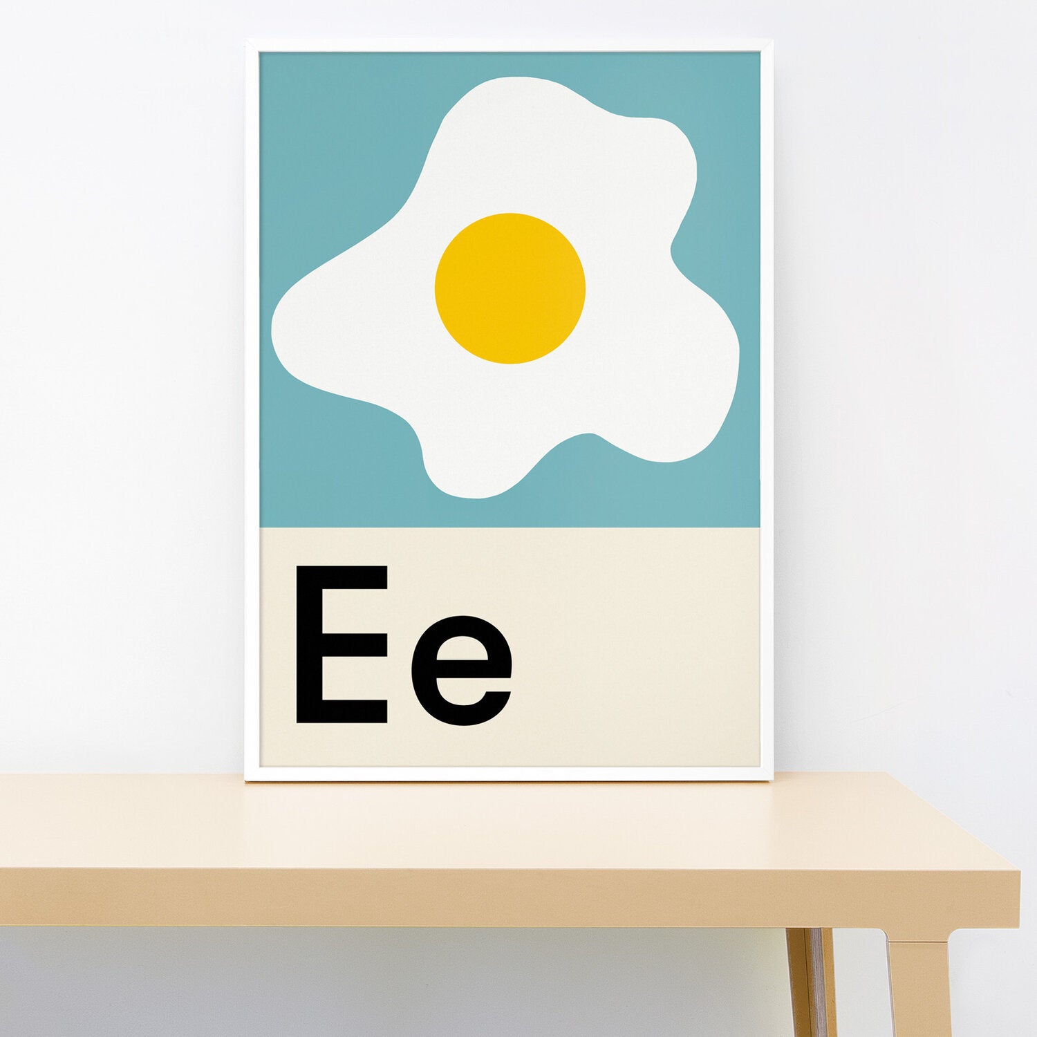 A-Z Wall Print - Small 21x30 cm