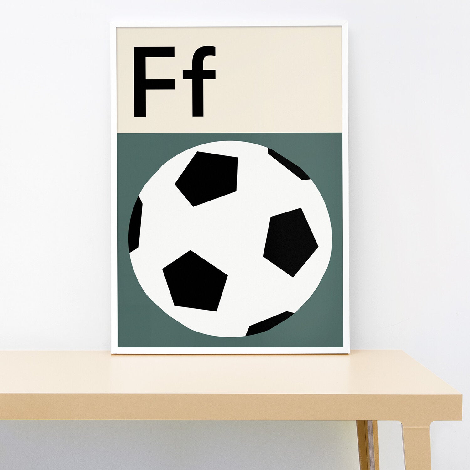 A-Z Wall Print - Small 21x30 cm