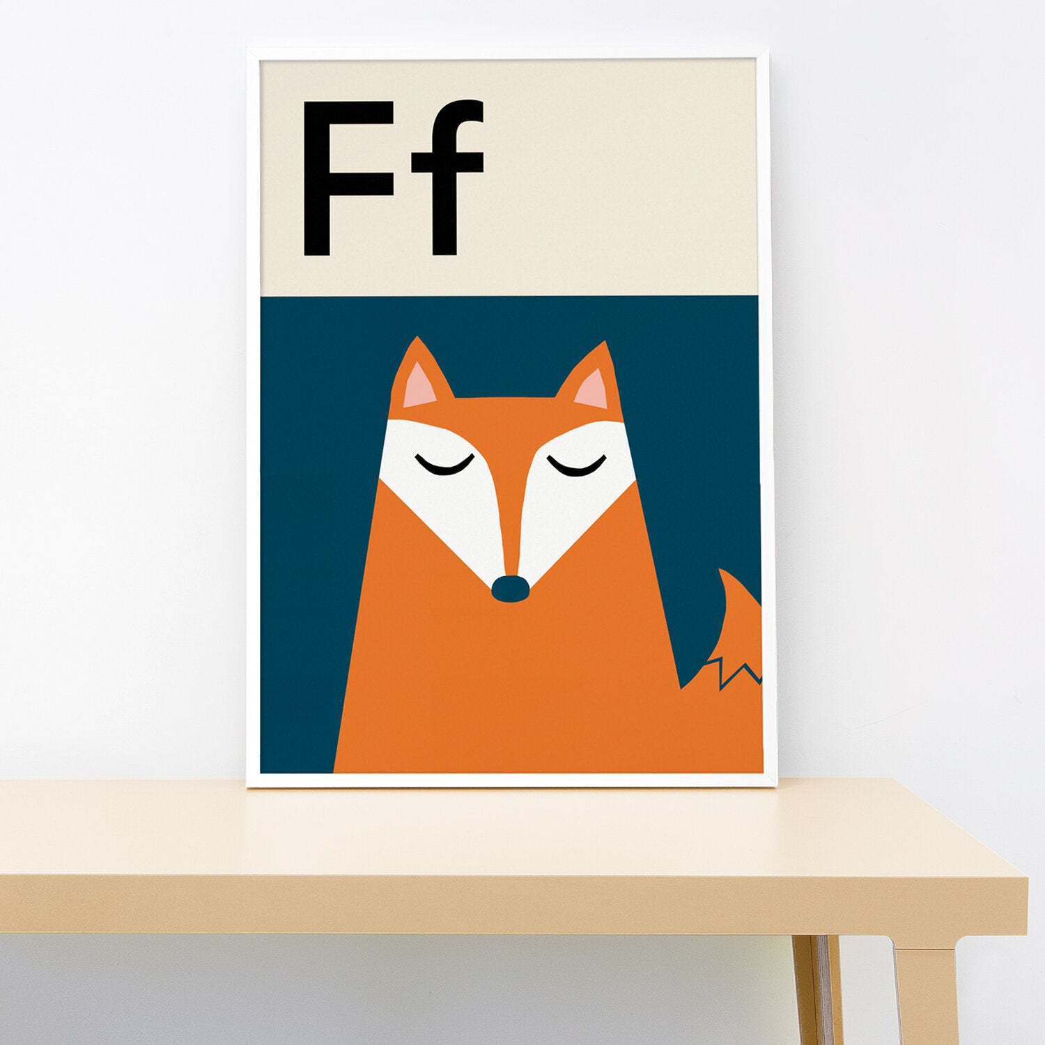 A-Z Wall Print - Small 21x30 cm
