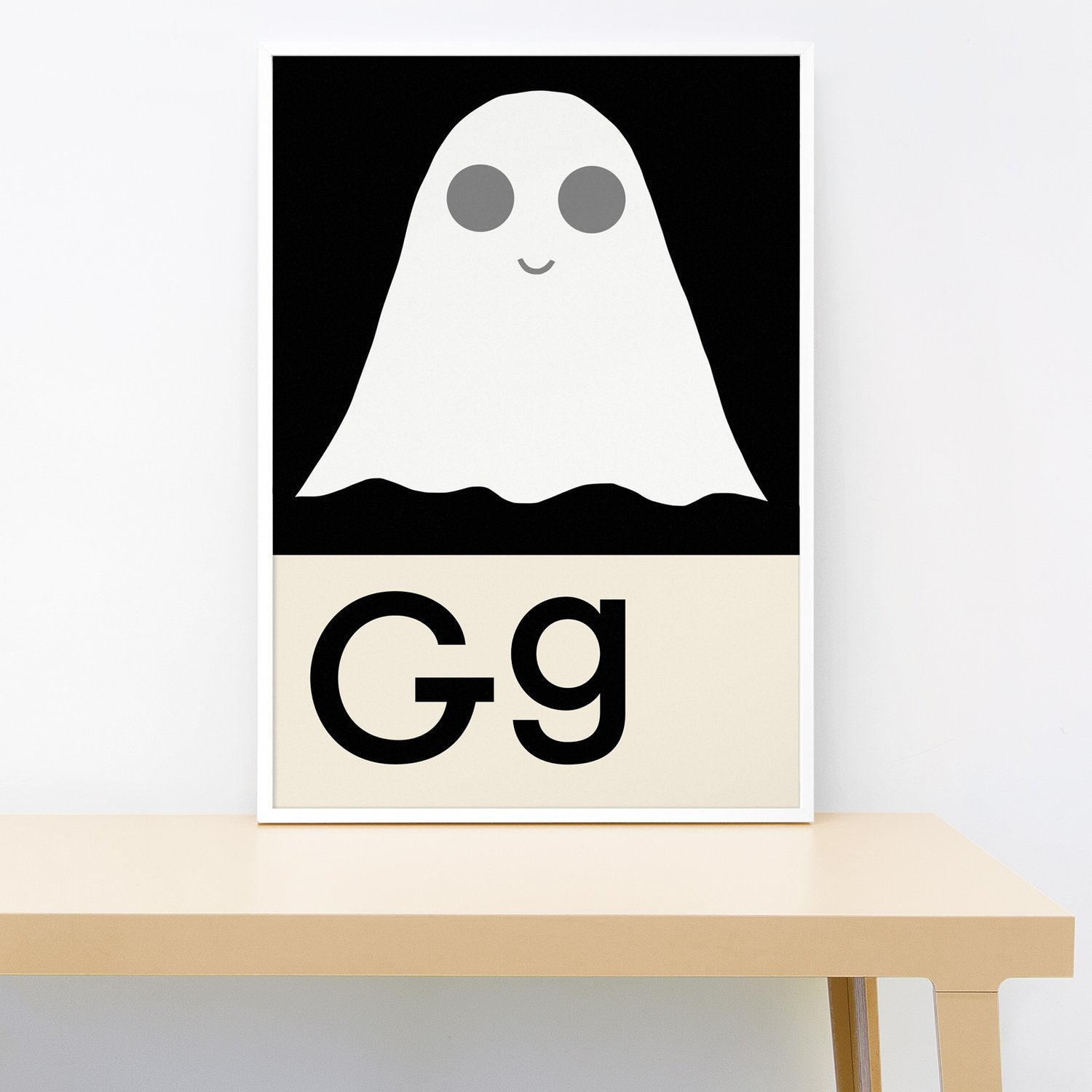 A-Z Wall Print - Small 21x30 cm