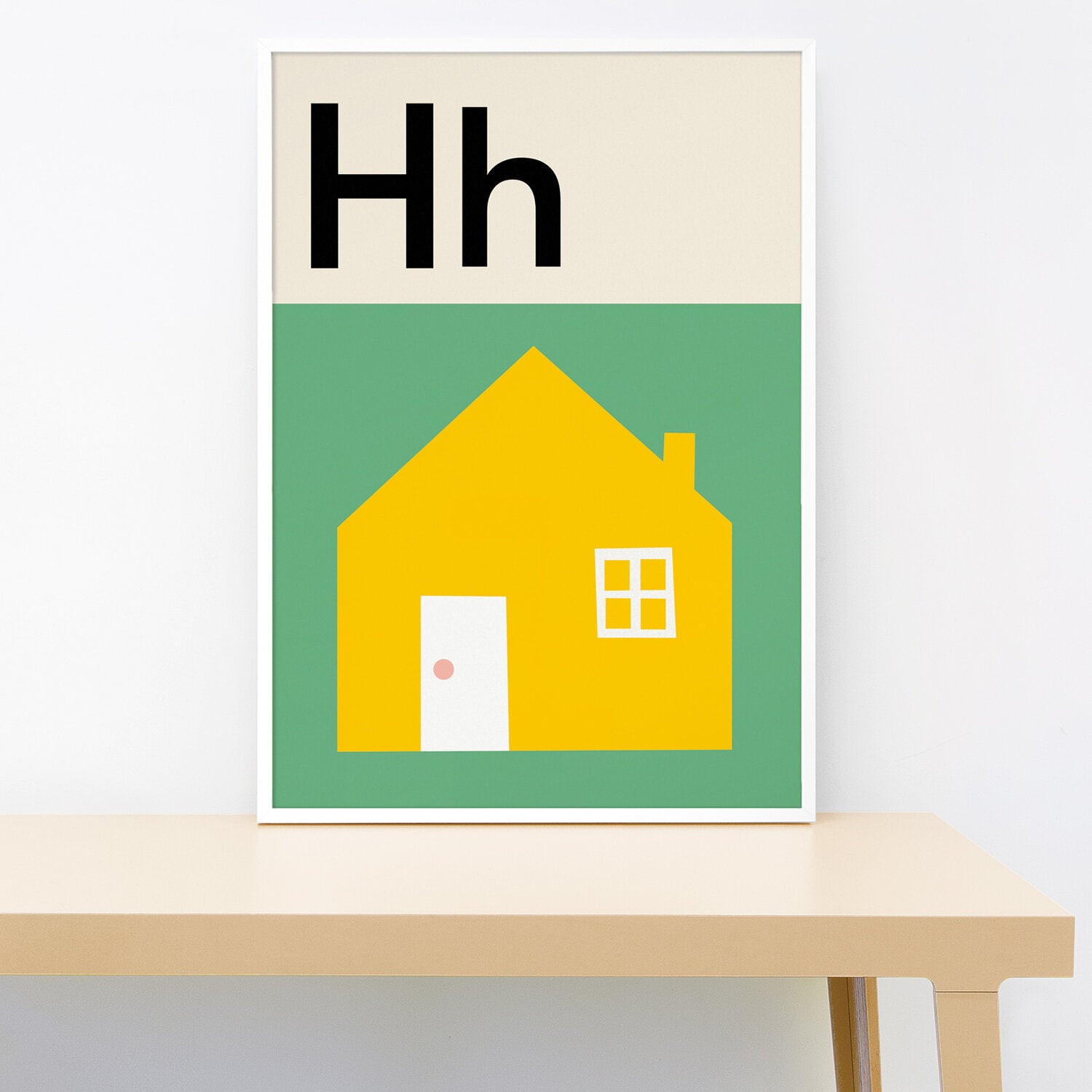 A-Z Wall Print - Small 21x30 cm
