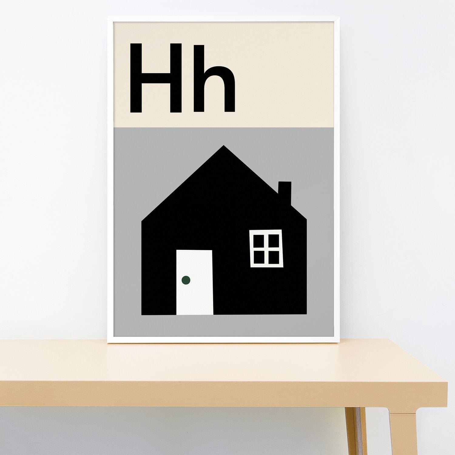 A-Z Wall Print - Small 21x30 cm