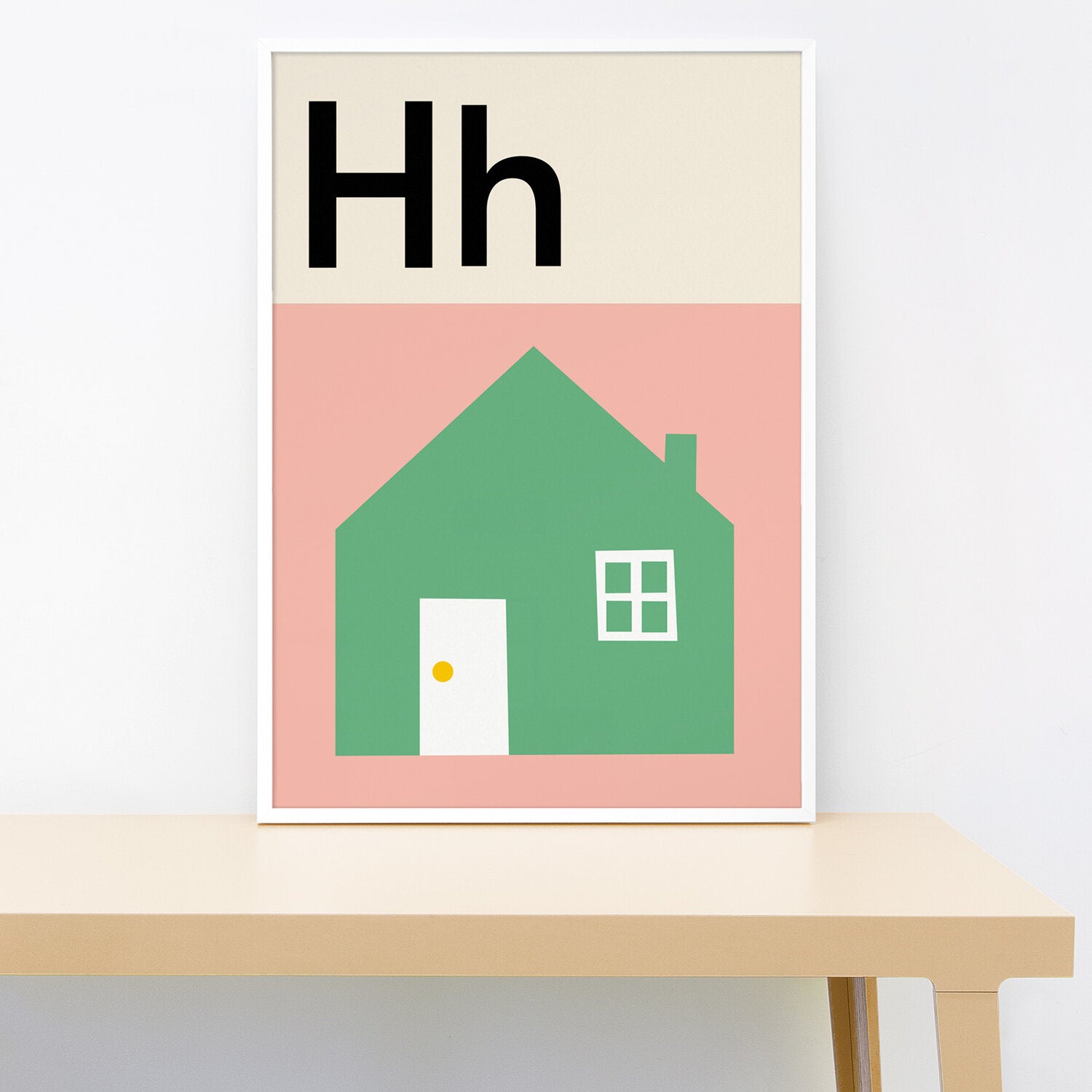 A-Z Wall Print - Small 21x30 cm