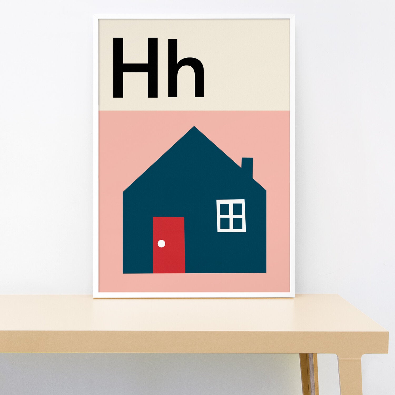 A-Z Wall Print - Small 21x30 cm