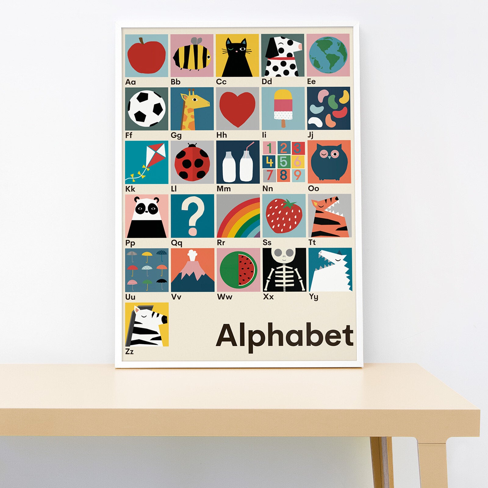 Full Alphabet Wall Print