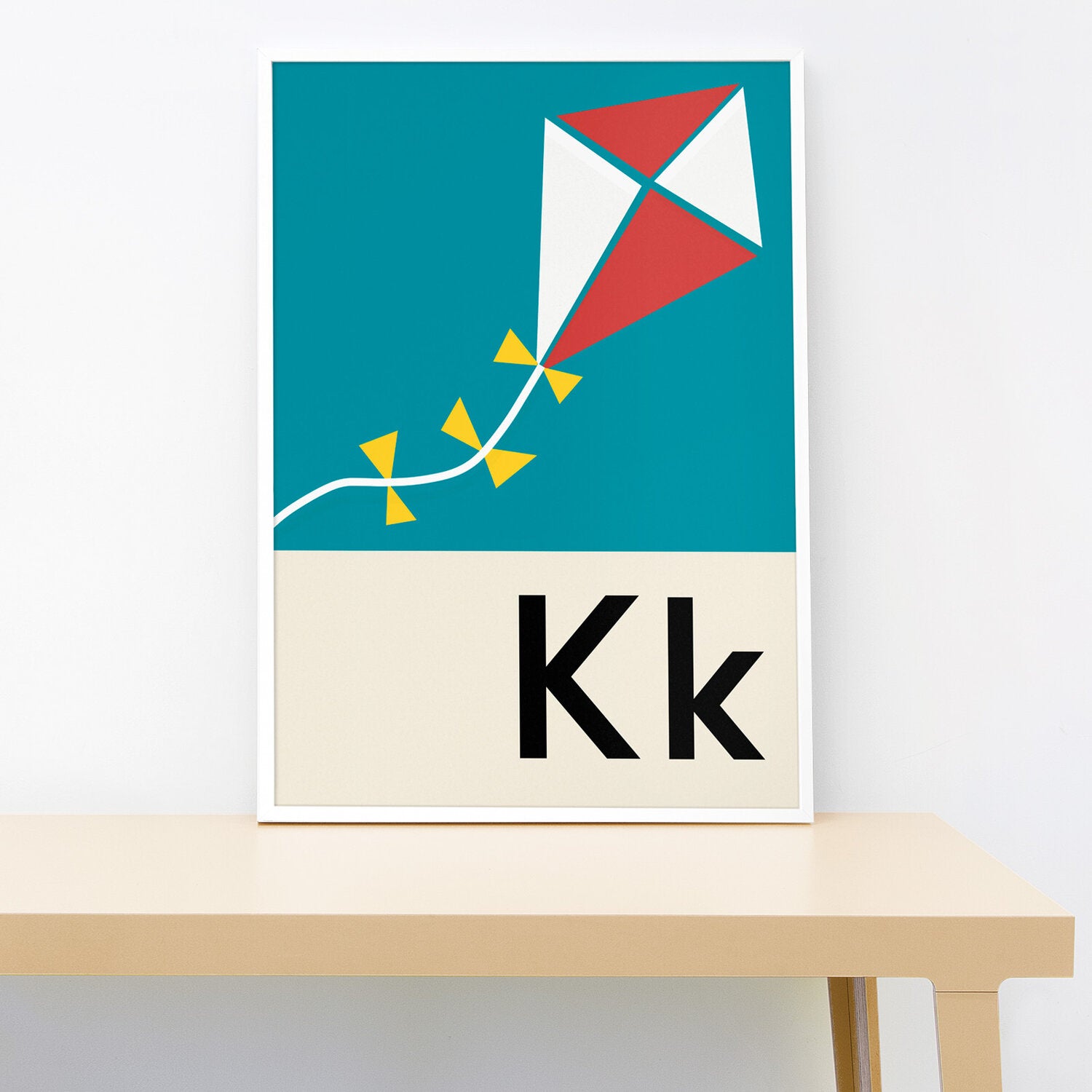 A-Z Wall Print - Small 21x30 cm
