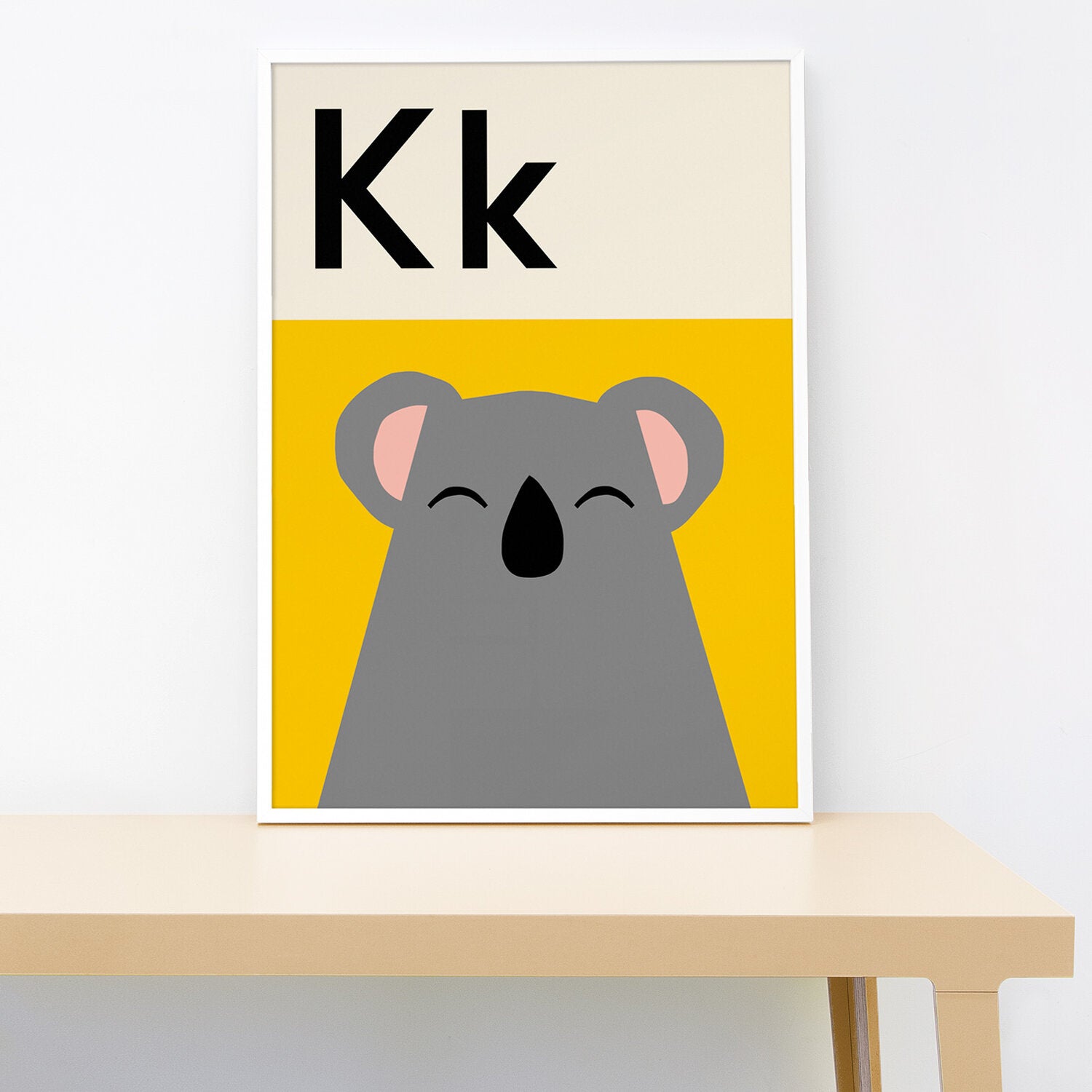 A-Z Wall Print - Small 21x30 cm