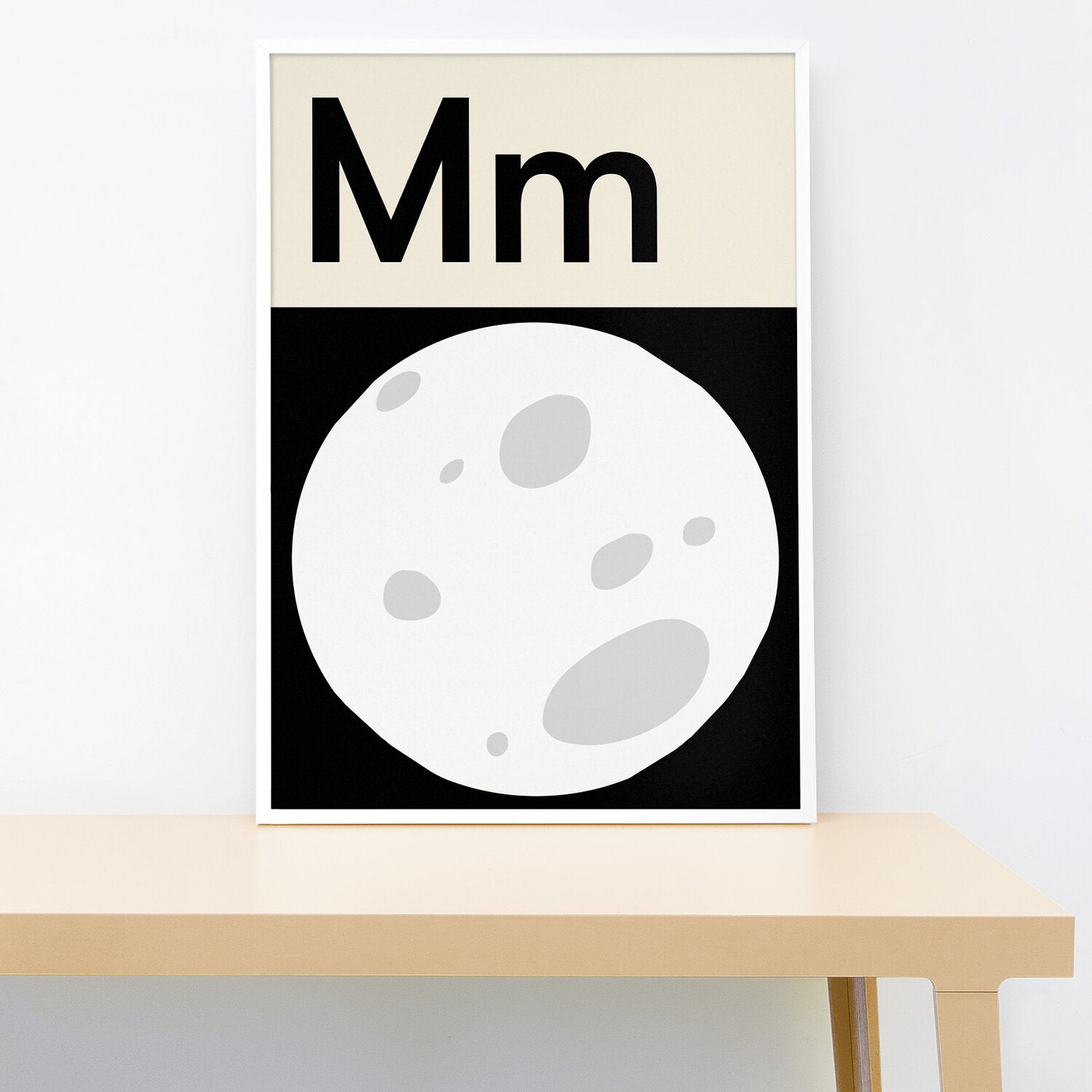 A-Z Wall Print - Small 21x30 cm