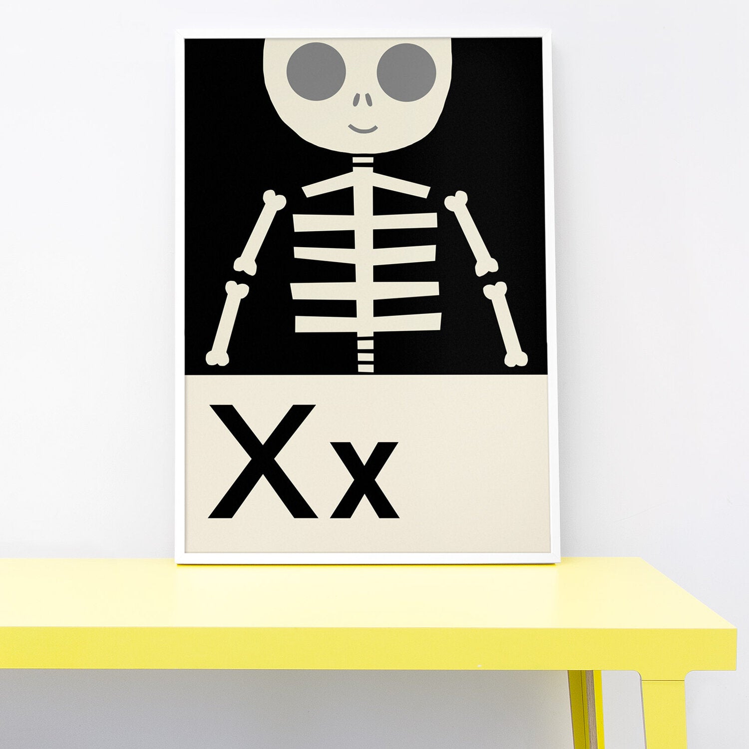 A-Z Wall Print - Small 21x30 cm