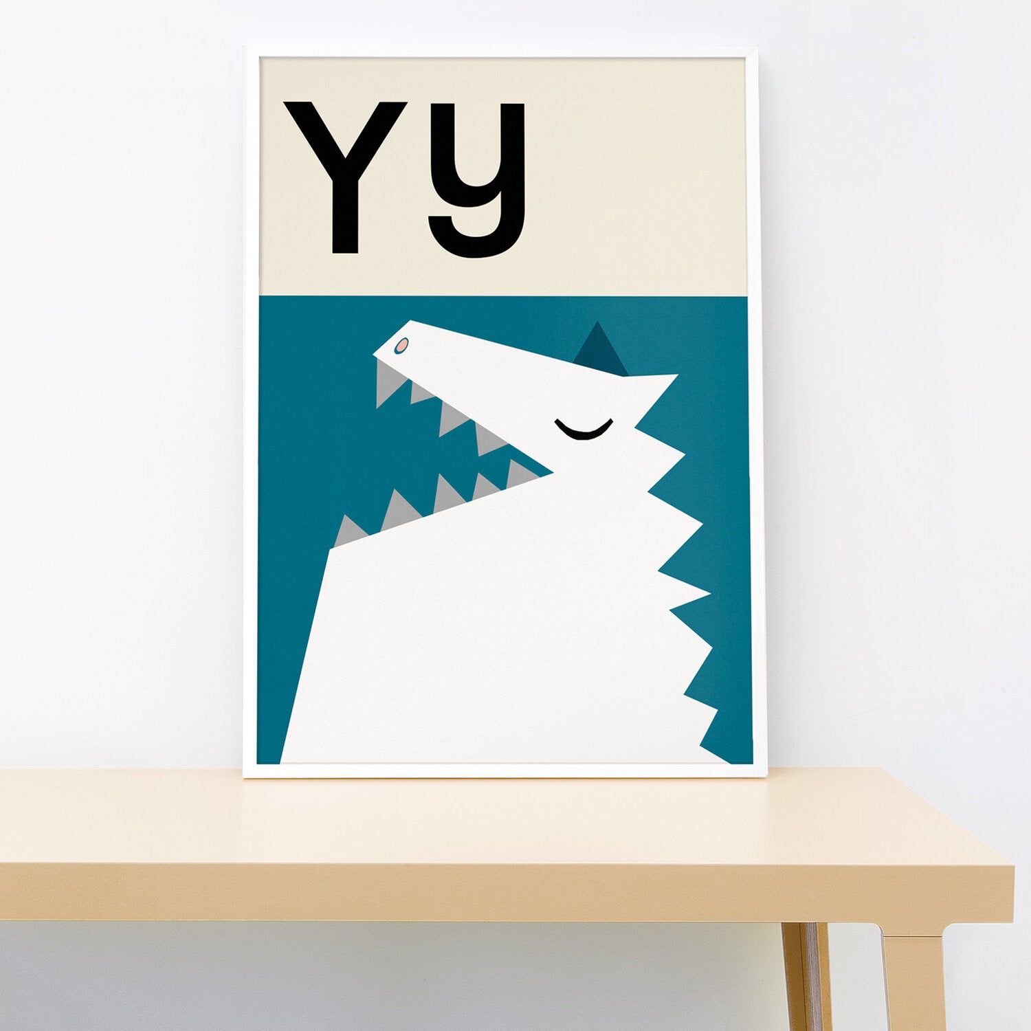 A-Z Wall Print - Small 21x30 cm