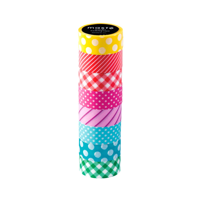 MASTE Masking tape set - 8 Rolls