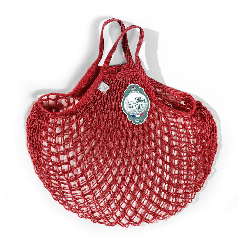 Net bag with short handle