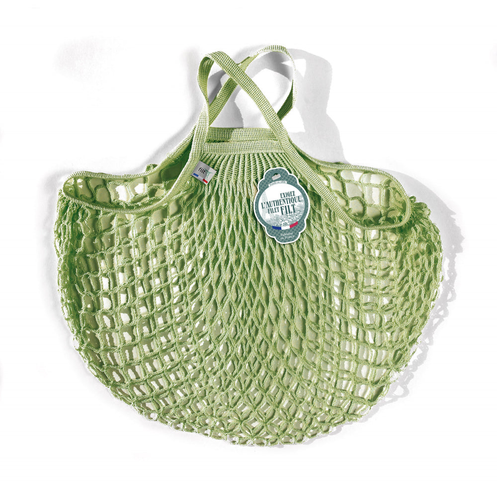 Net bag with short handle
