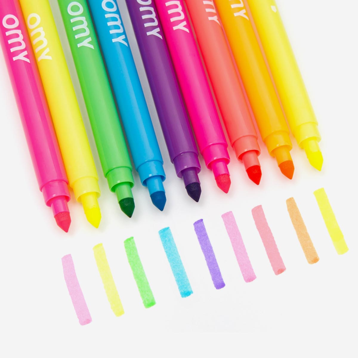 OMY 9 Feltpens Fluos
