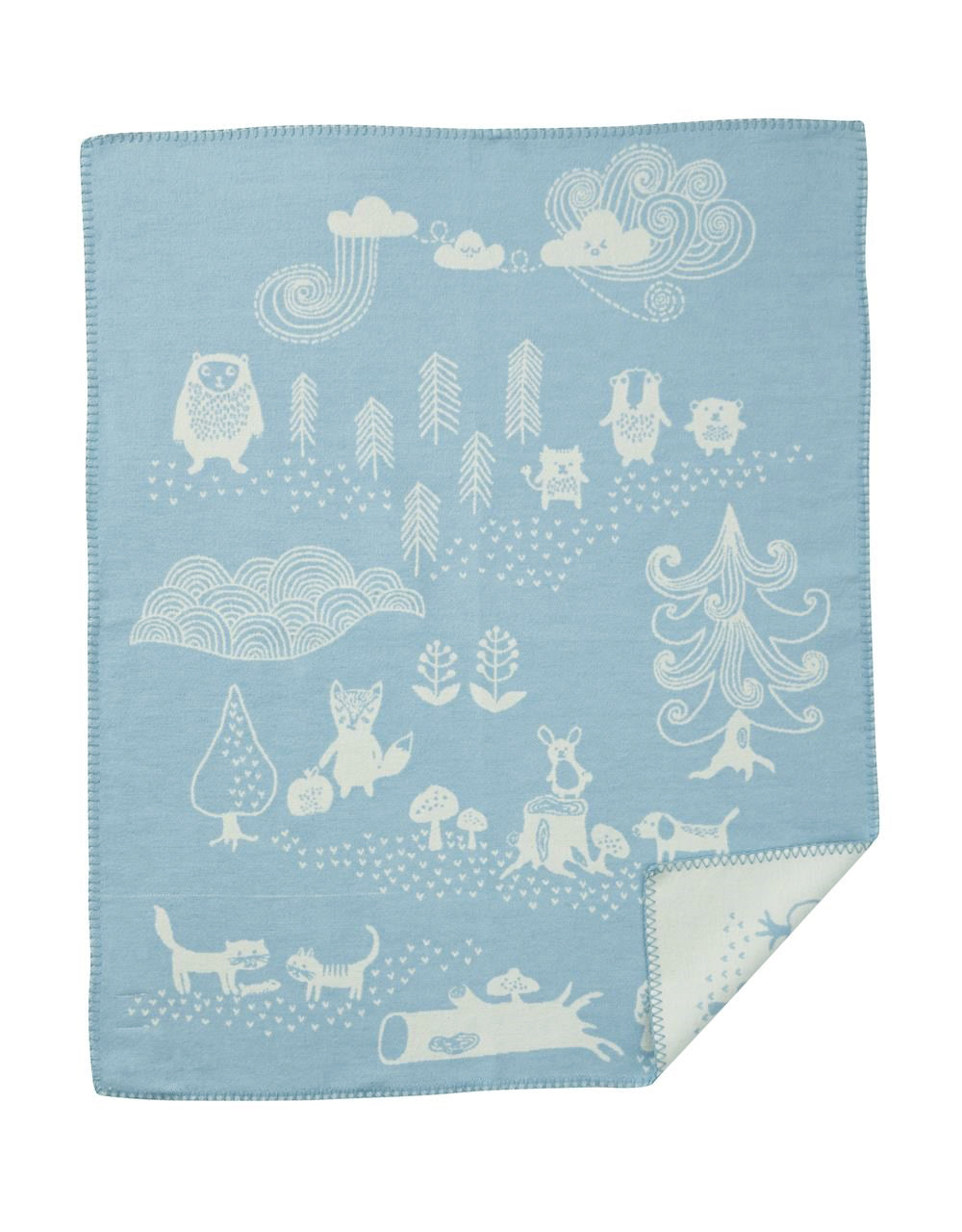 LIttle Bear Brush Cotton Blanket