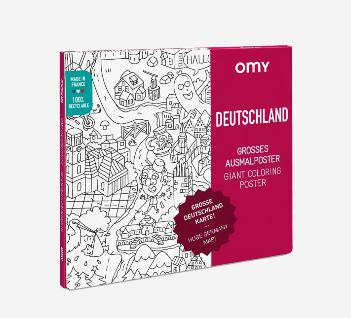 OMY Deutschland Giant Poster 70x100 cm