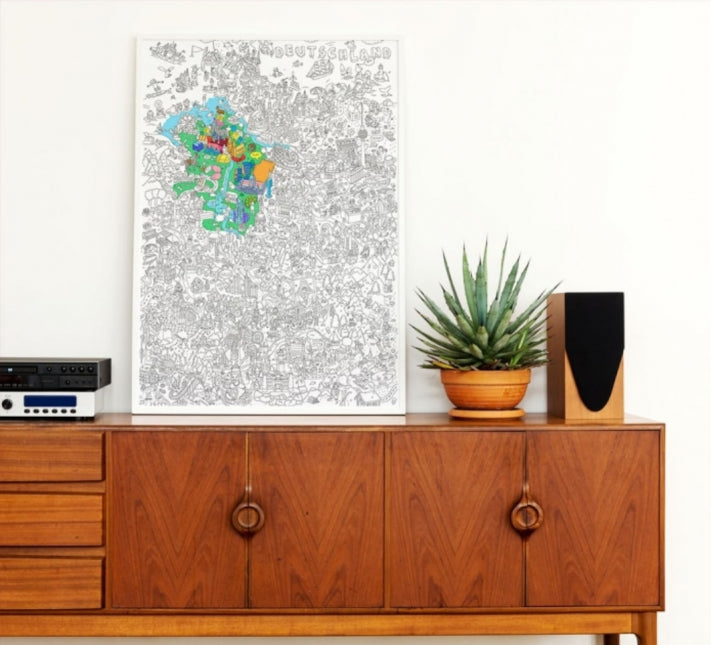 OMY Deutschland Giant Poster 70x100 cm
