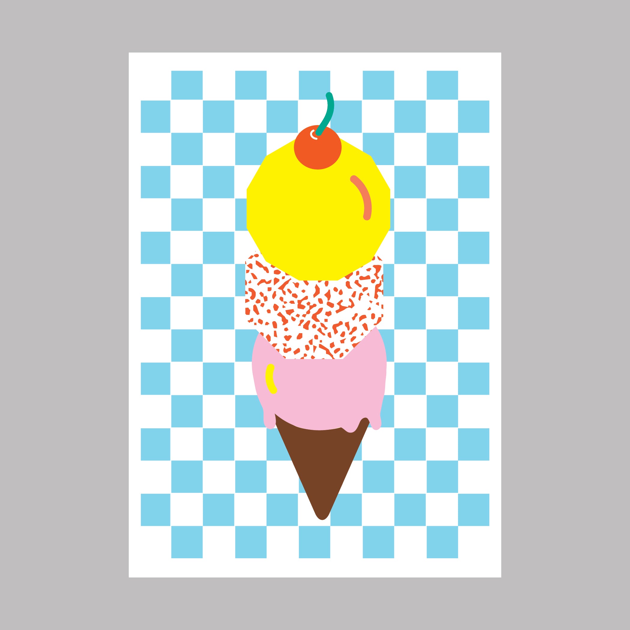 Post a card - Ice Cream