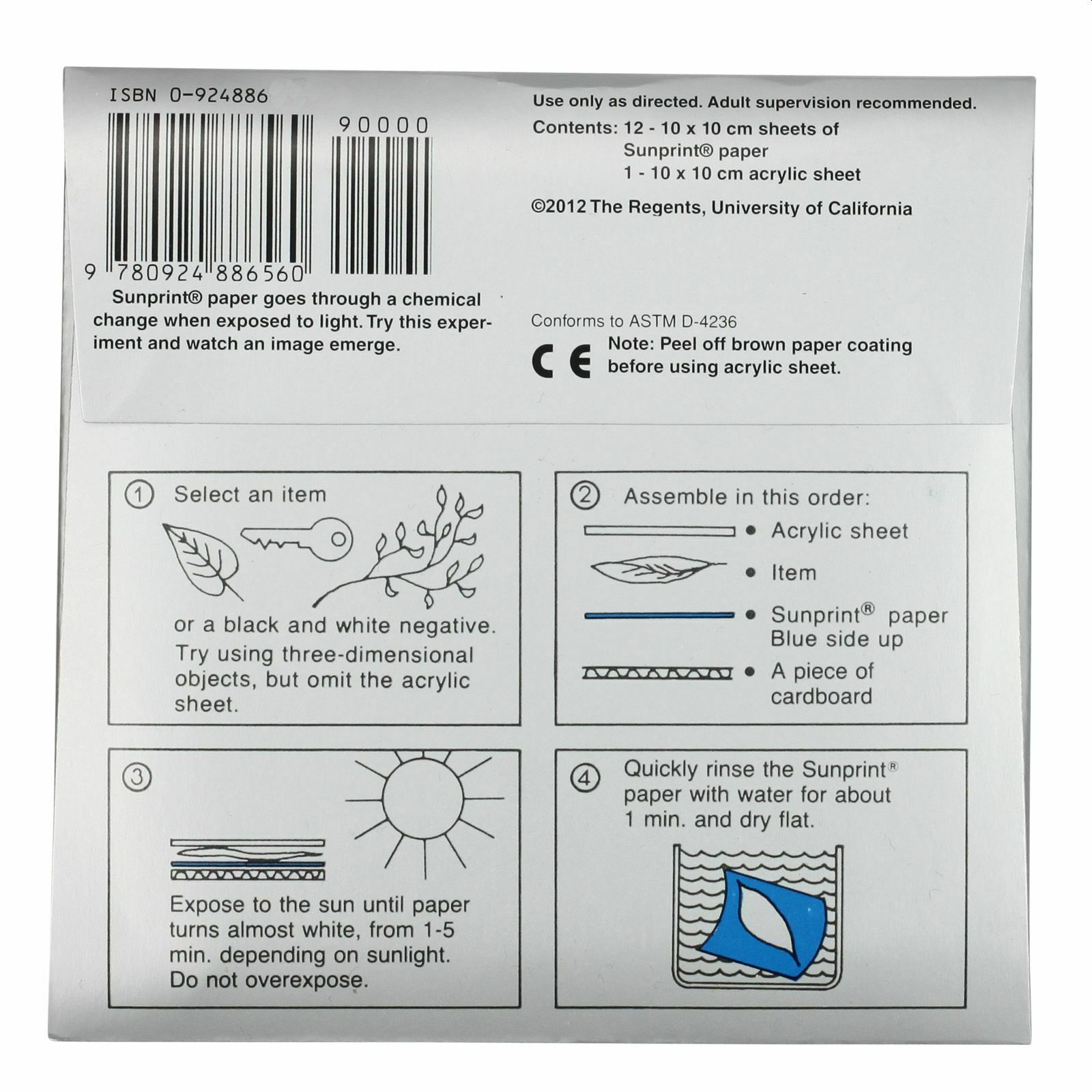 Sunprint Kit 10x10 cm