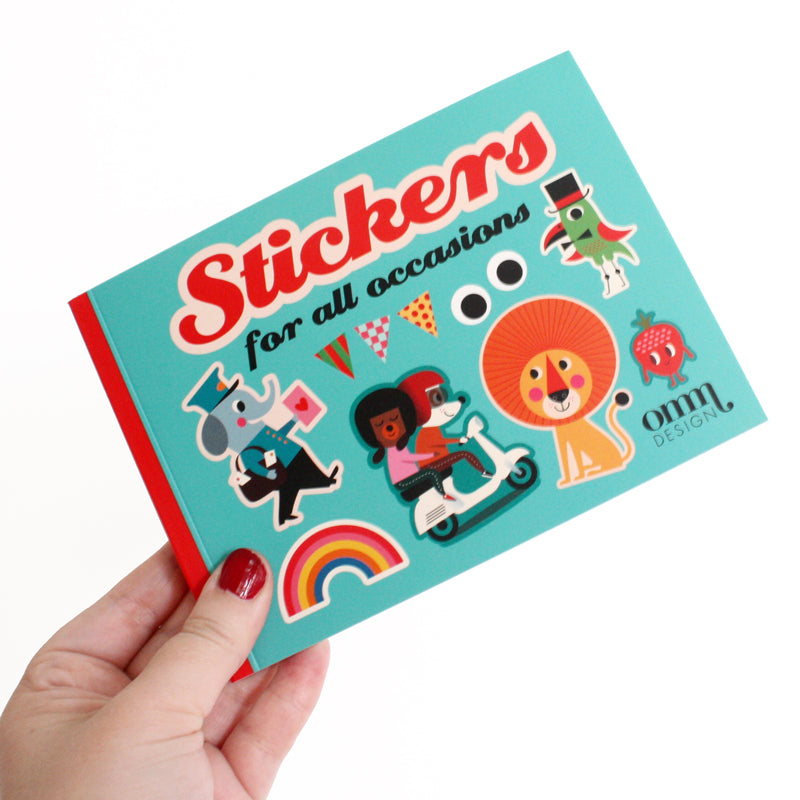 Sticker Book - Blue