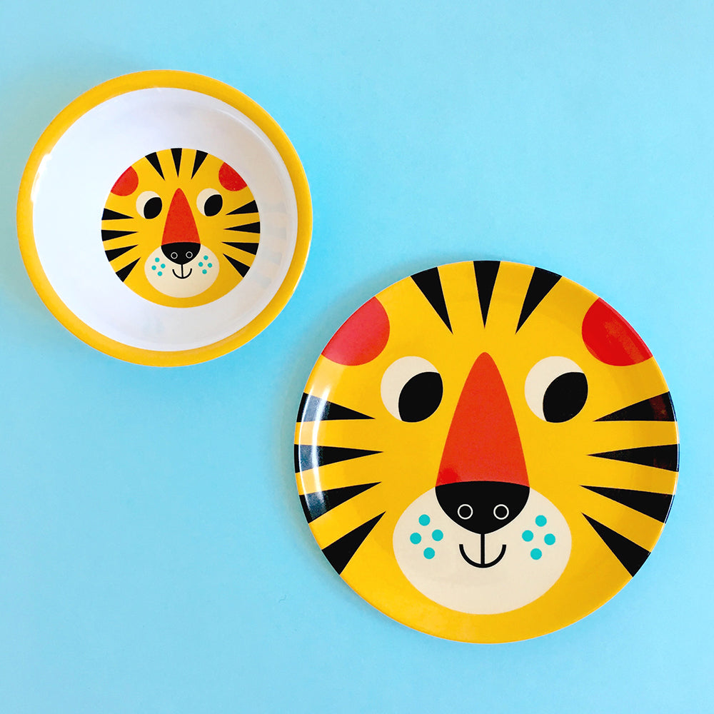 Animal melamine plate