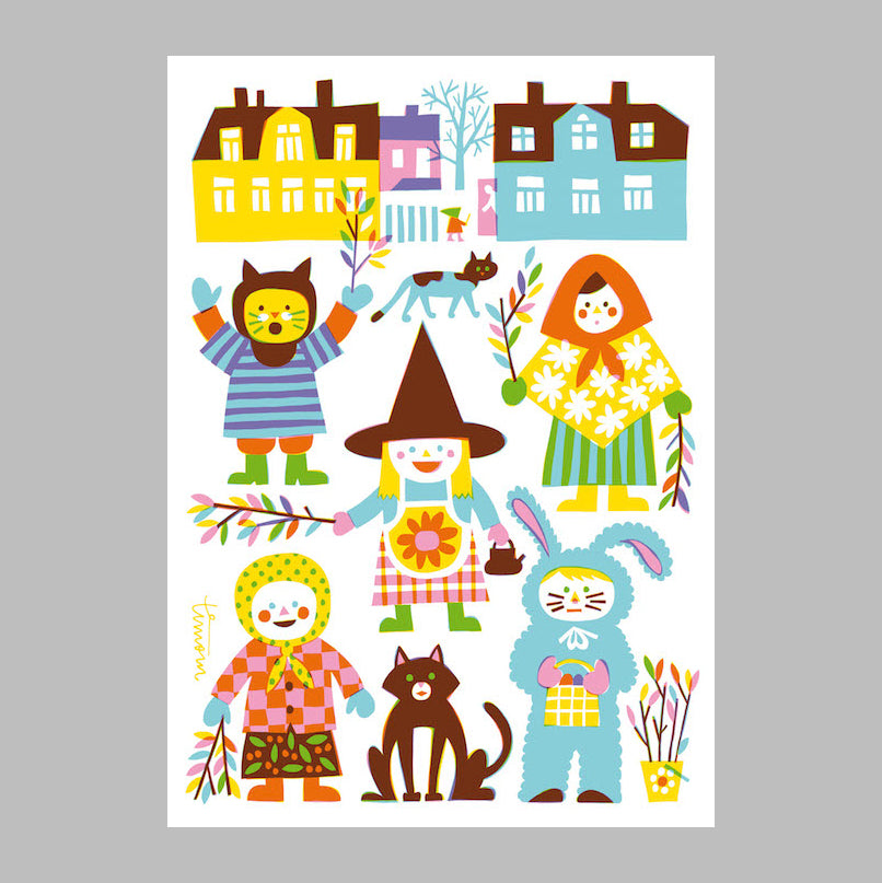Virpojat Postcard