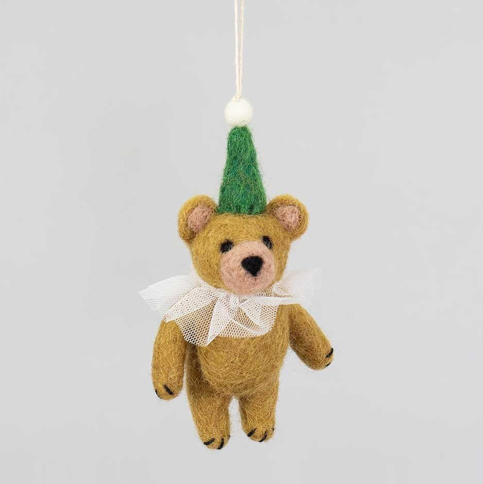 CIRCUS BEAR Christmas ornament