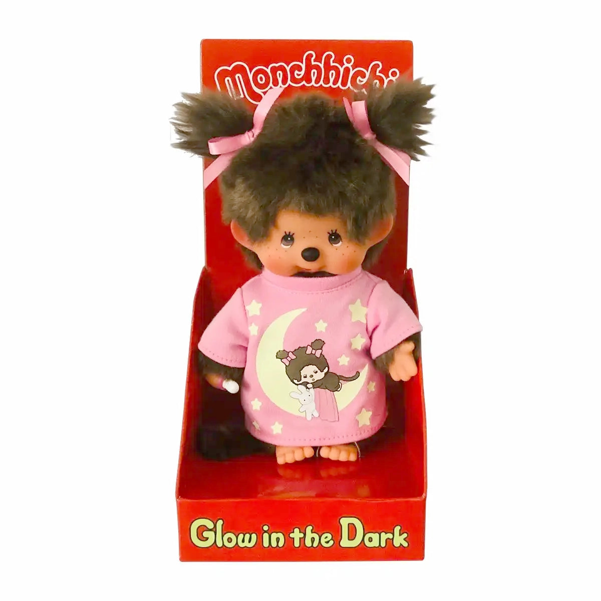 Monchhichi Girl - Glow in the Dark 20 cm
