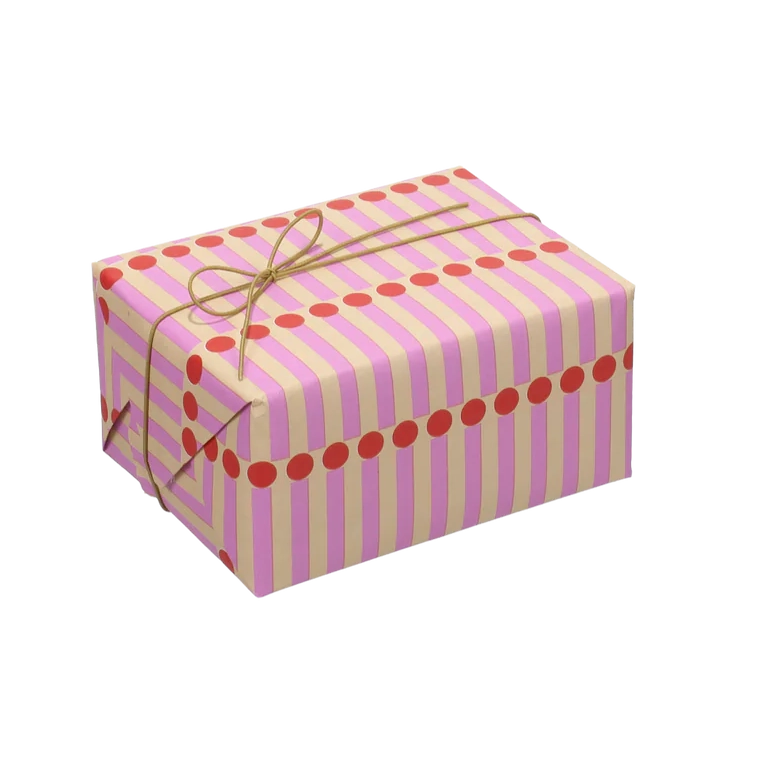Gift wrapping paper Roll :Matchbox Vanilla
