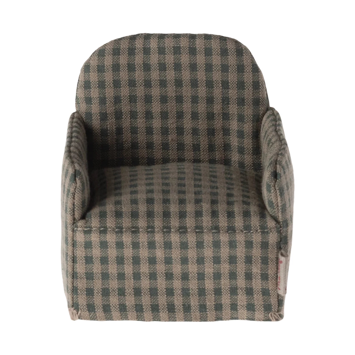 Mouse Chair - Green Checker