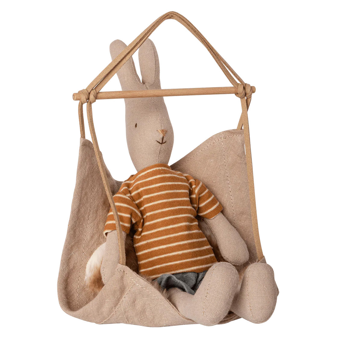 Miniature hanging chair, Rabbit Dollhouse