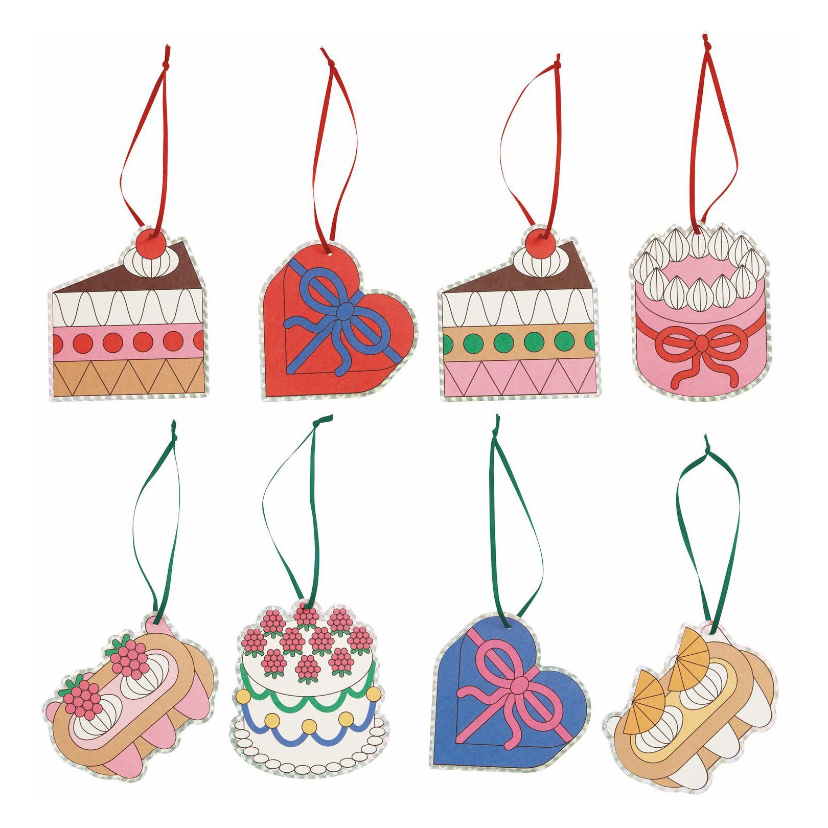 Rico Design x Redfries gift tag 8 pcs