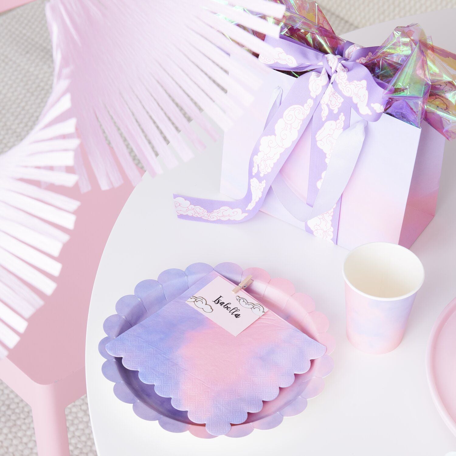 Paper cups Mix The sky (8 pcs)