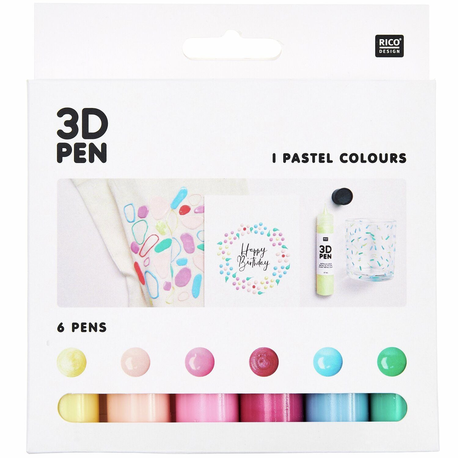 3D-Stift Pastell-Set
