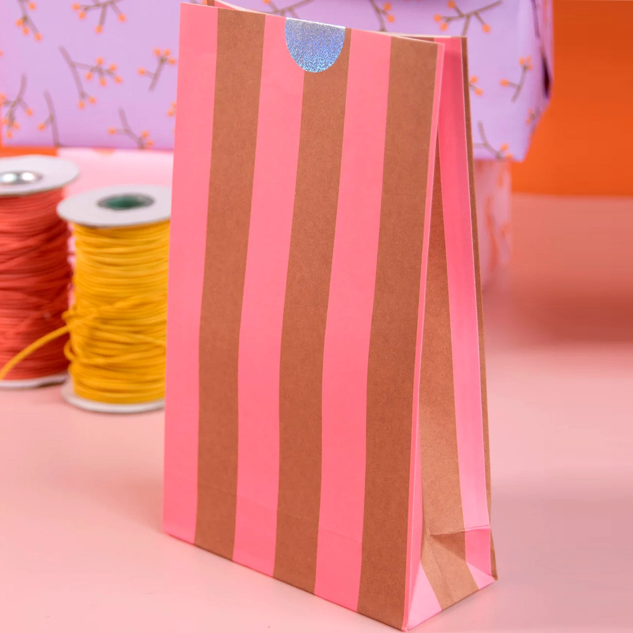 Block bag:Stripes 12x19 cm(5 Bags)