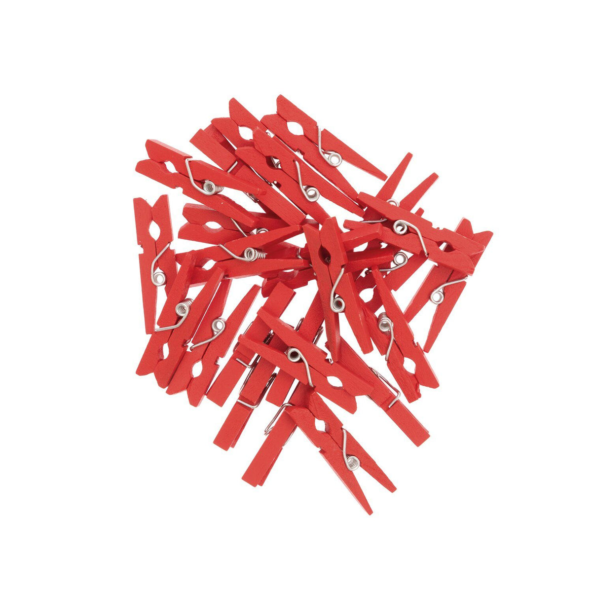 Wooden clips - 24 pieces