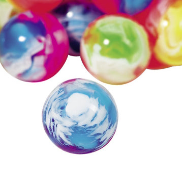 Marbled bouncing ball