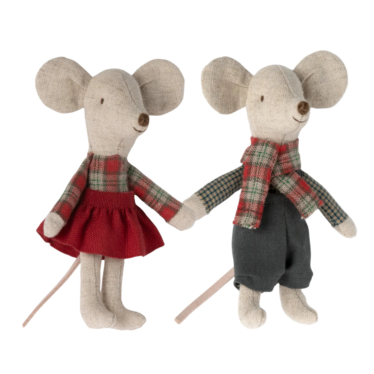 Winter mice twins, Little brother and sister