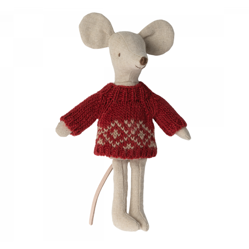 Knitted sweater, Mum mouse