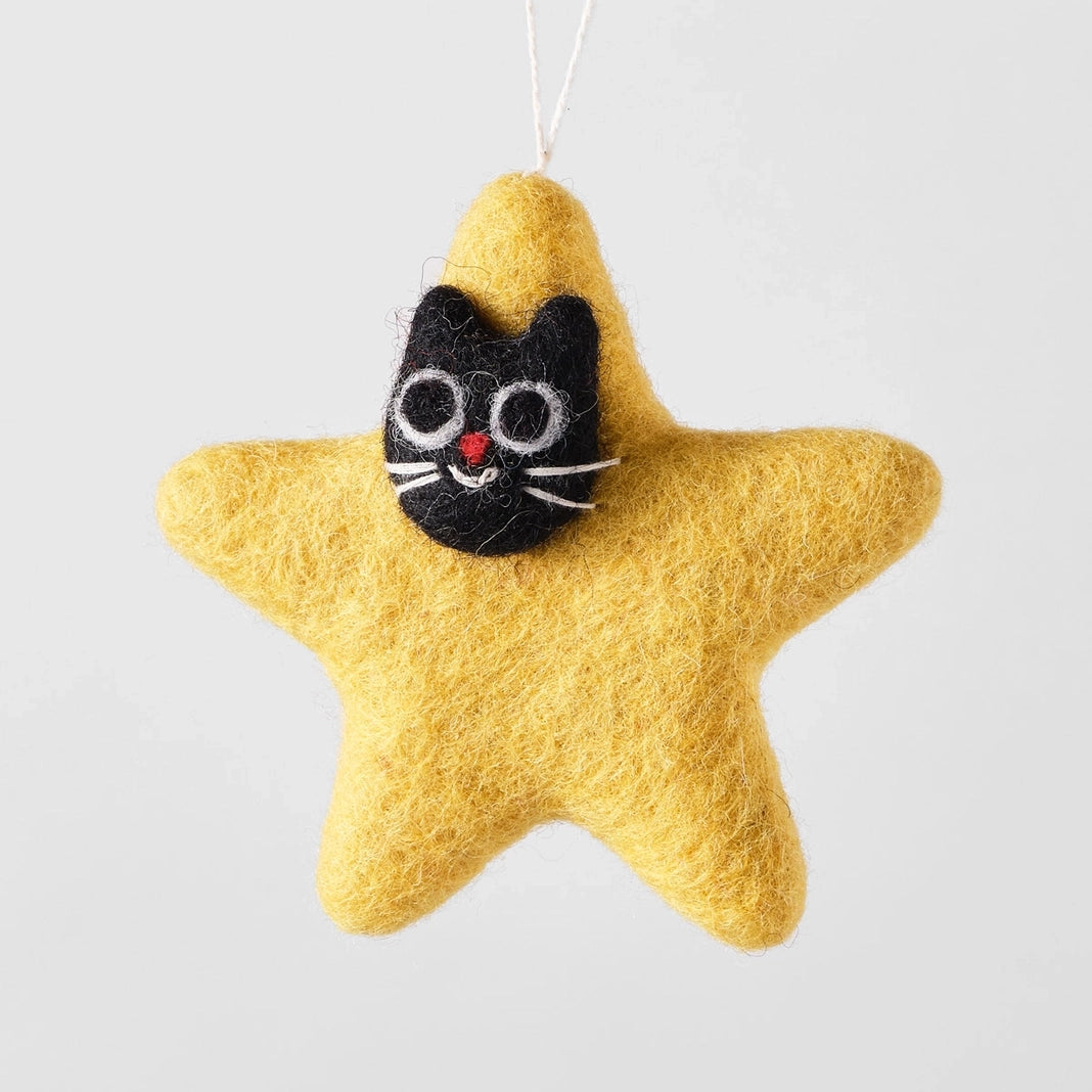 Stella Hanging Felt Ornament