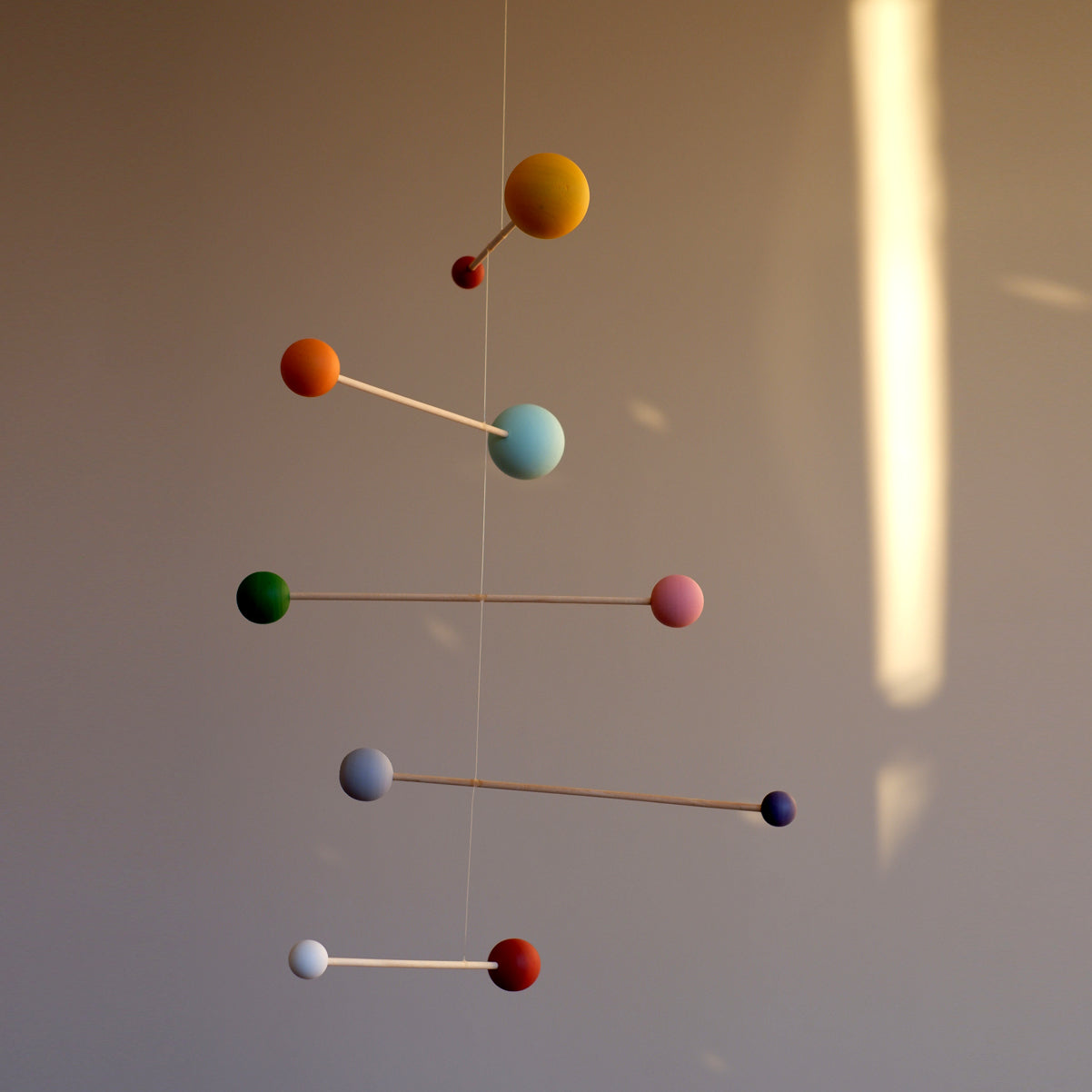 Monika Color hanging kinetic mobile