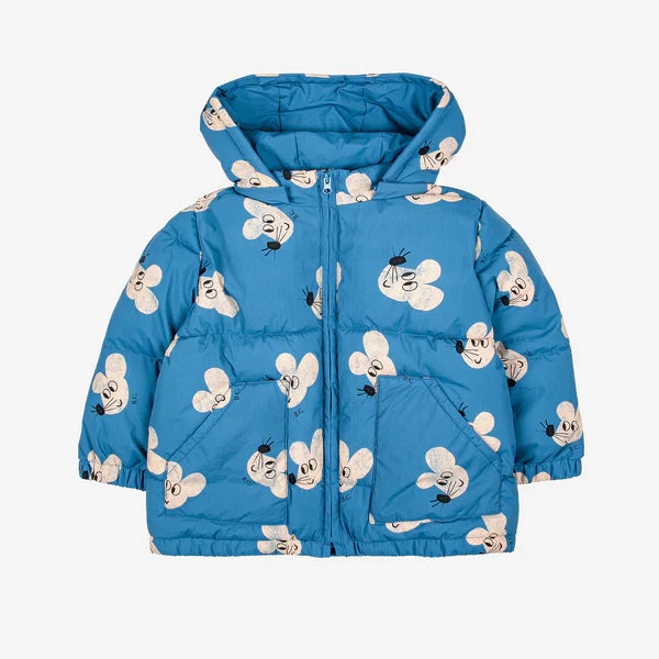 MOUSE ALL OVER HOODED ANORAK