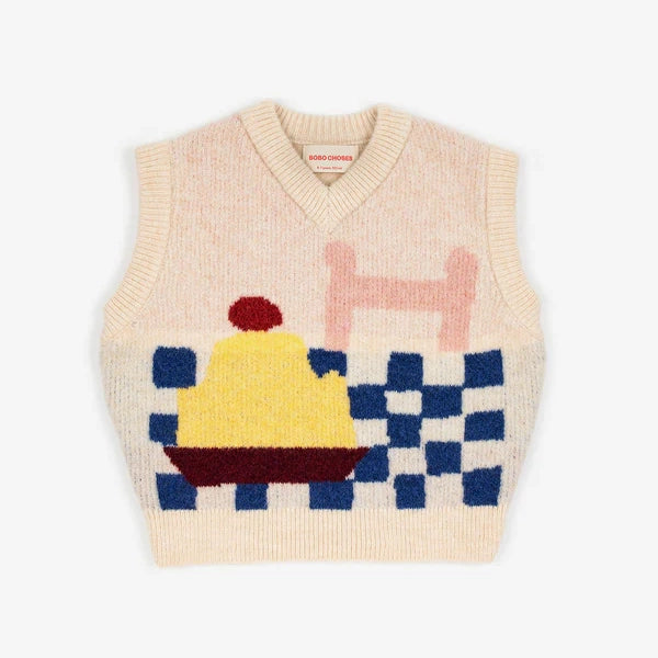 YUMMY CAKE KNITTED VEST