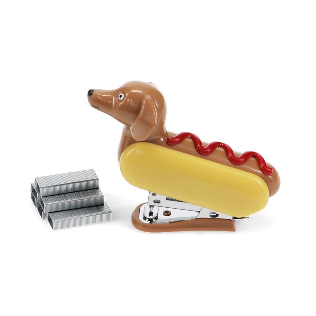 Mini stapler with 1000 staples - Hotdog