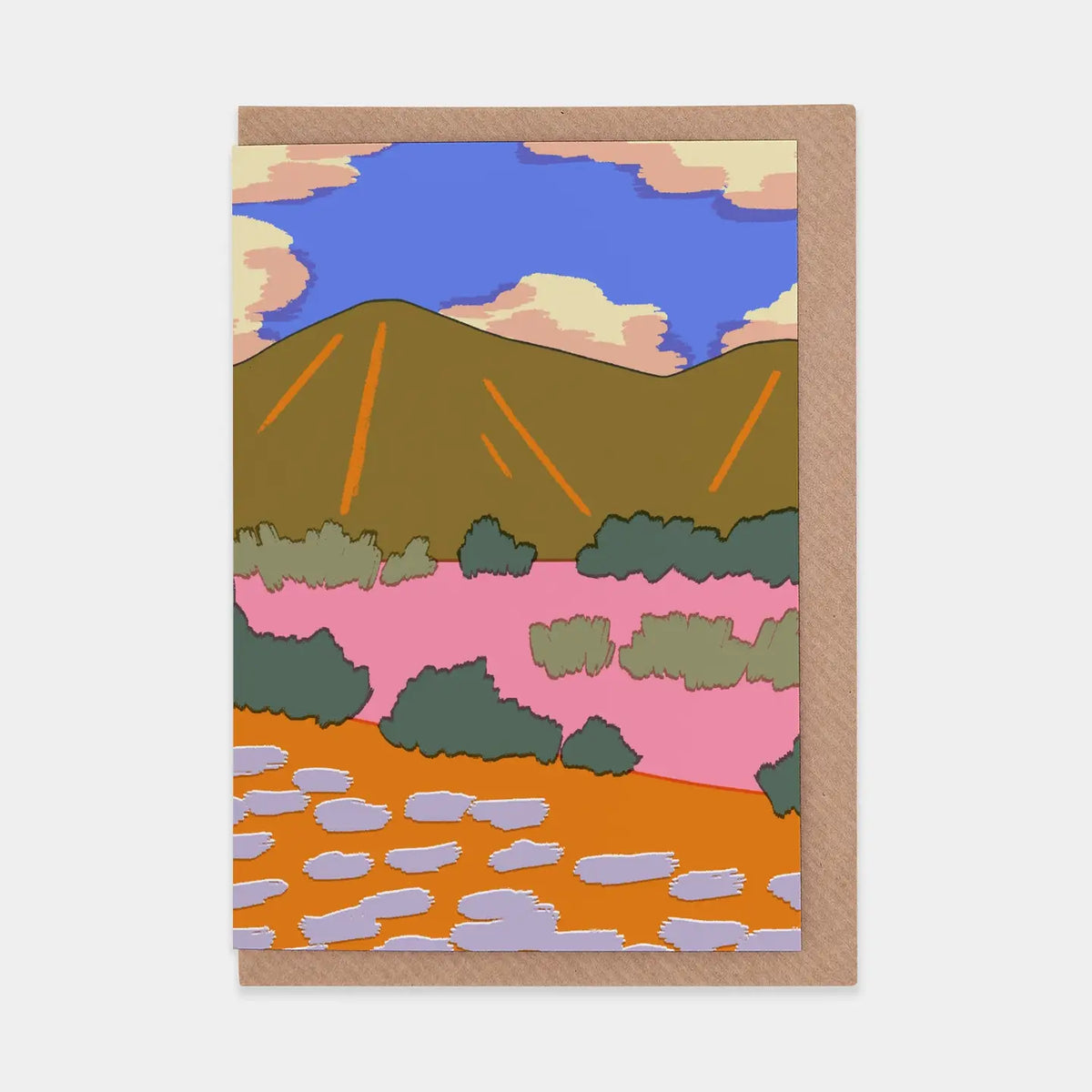Grußkarte „Landschaft“