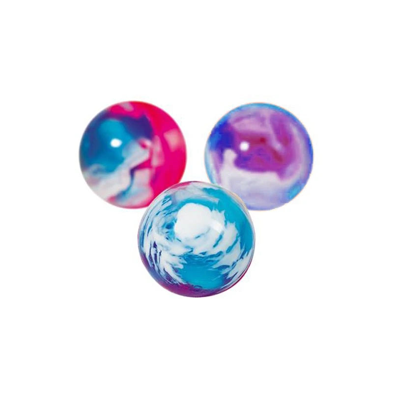 Marbled bouncing ball