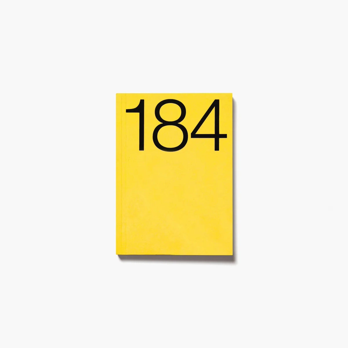 Journal 184 — No. Y012