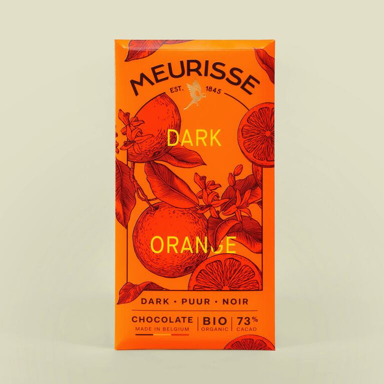 Organic Dark chocolate with Orange